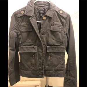 American Eagle utility jacket in gray